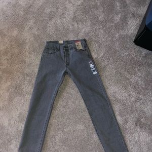 NEW Levi’s 30/32 501 Original Stretch Grey